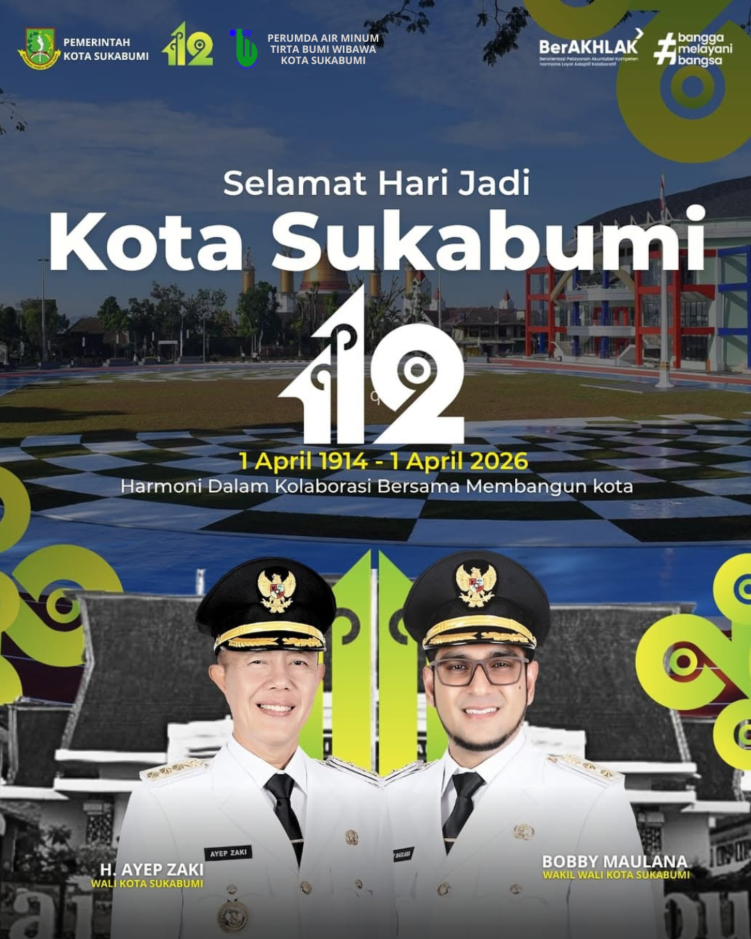 HUT Kota Sukabumi Ke-112 Tahun 2026