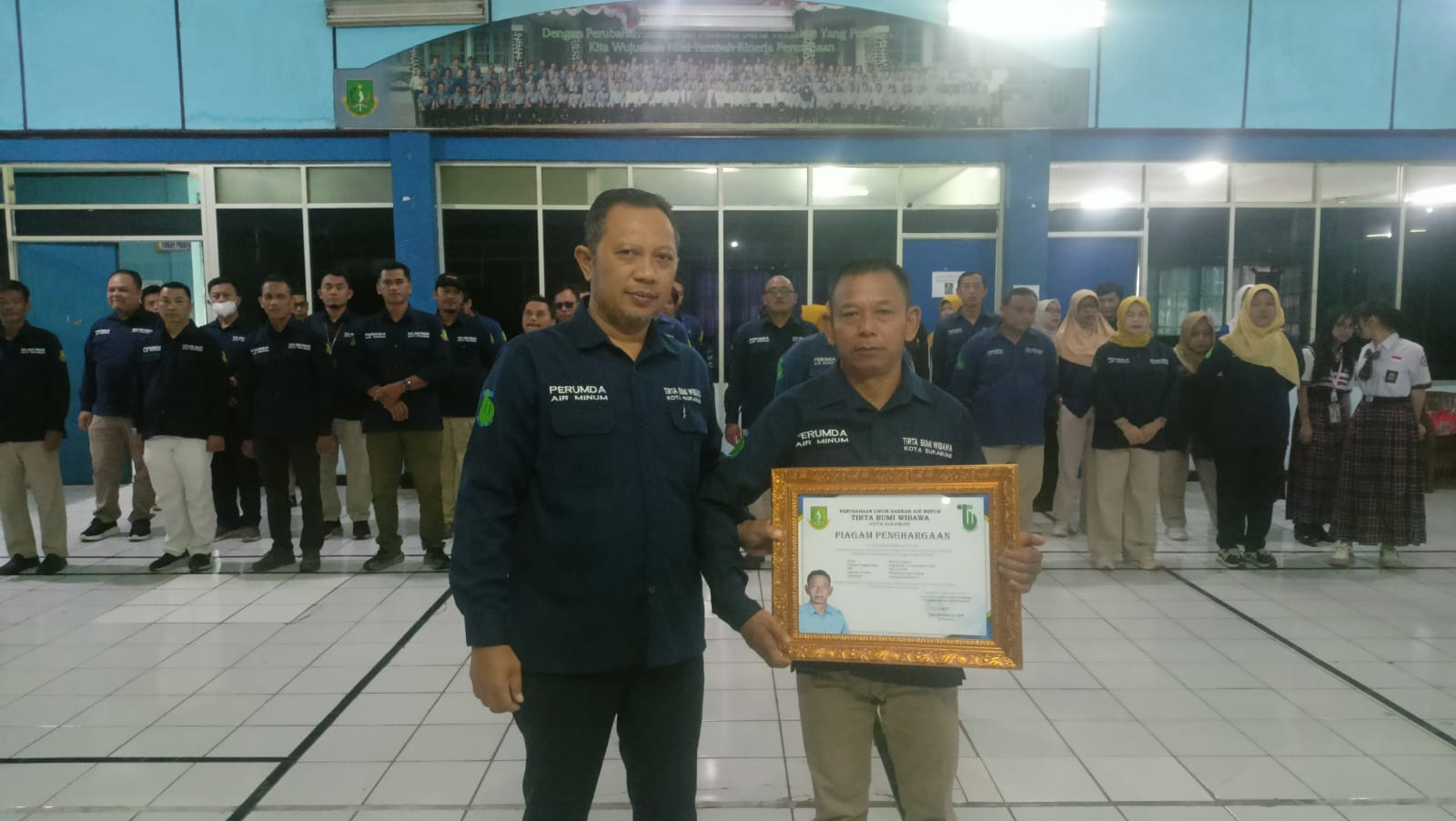 Pelepasan Pegawai Purnabakti Perumda Air Minum Tirta Bumi Wibawa Kota Sukabumi (Bpk. Misran Susanto)