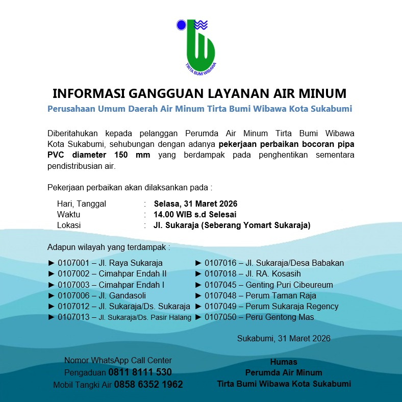 Informasi Gangguan (31-03-2026)