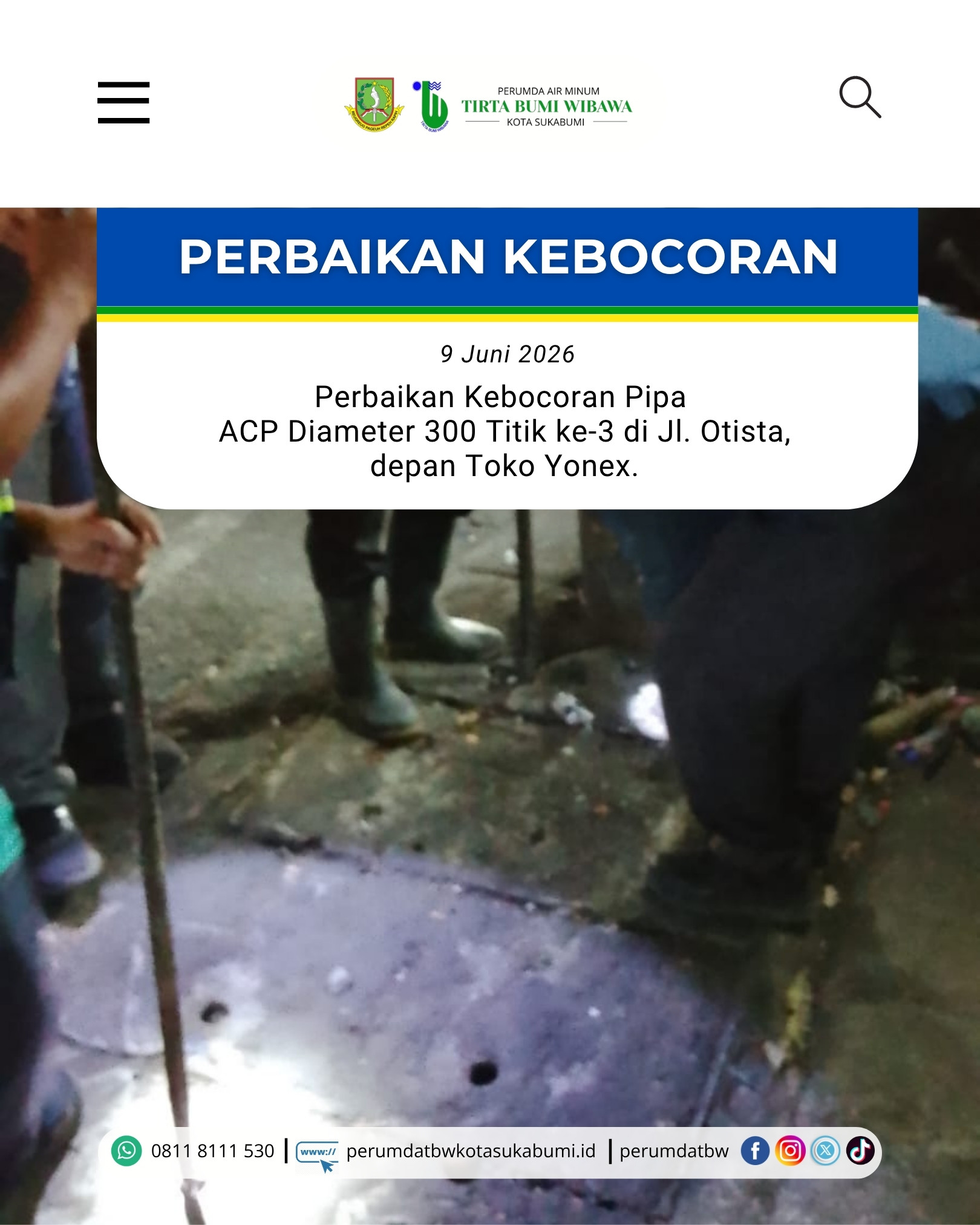 Info Perbaikan (09-06-2026)