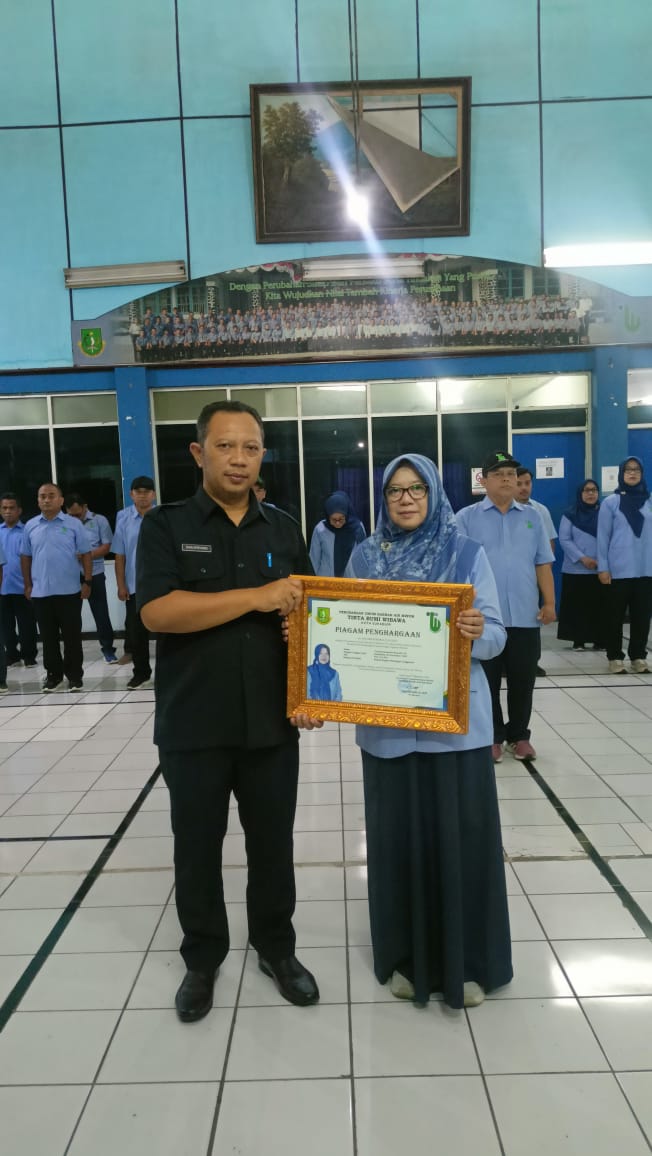 Pelepasan Pegawai Purnabakti Perumda Air Minum Tirta Bumi Wibawa Kota Sukabumi (Ibu Tia Kusumawanti, S.E.)
