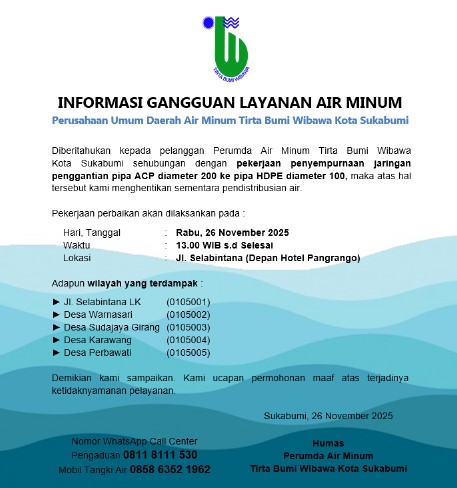 Informasi Gangguan (26-11-2025)