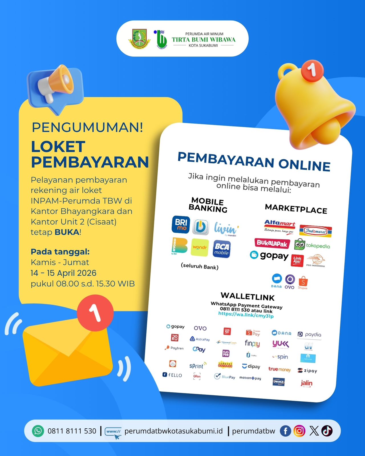 INFO LAYANAN LOKET PEMBAYARAN