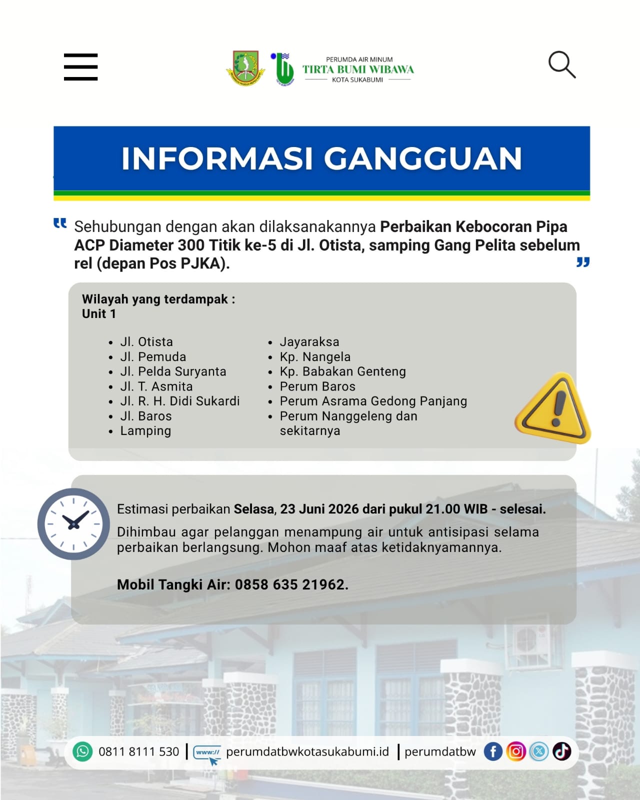Info Gangguan (23-06-2026)