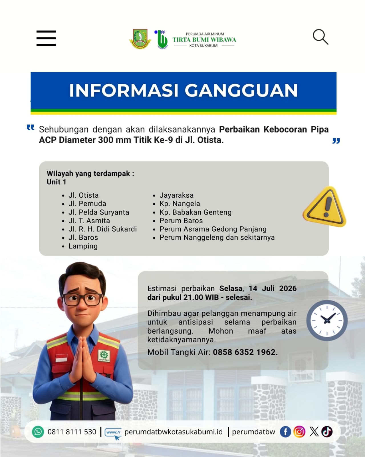 Info Gangguan (14-07-2026)