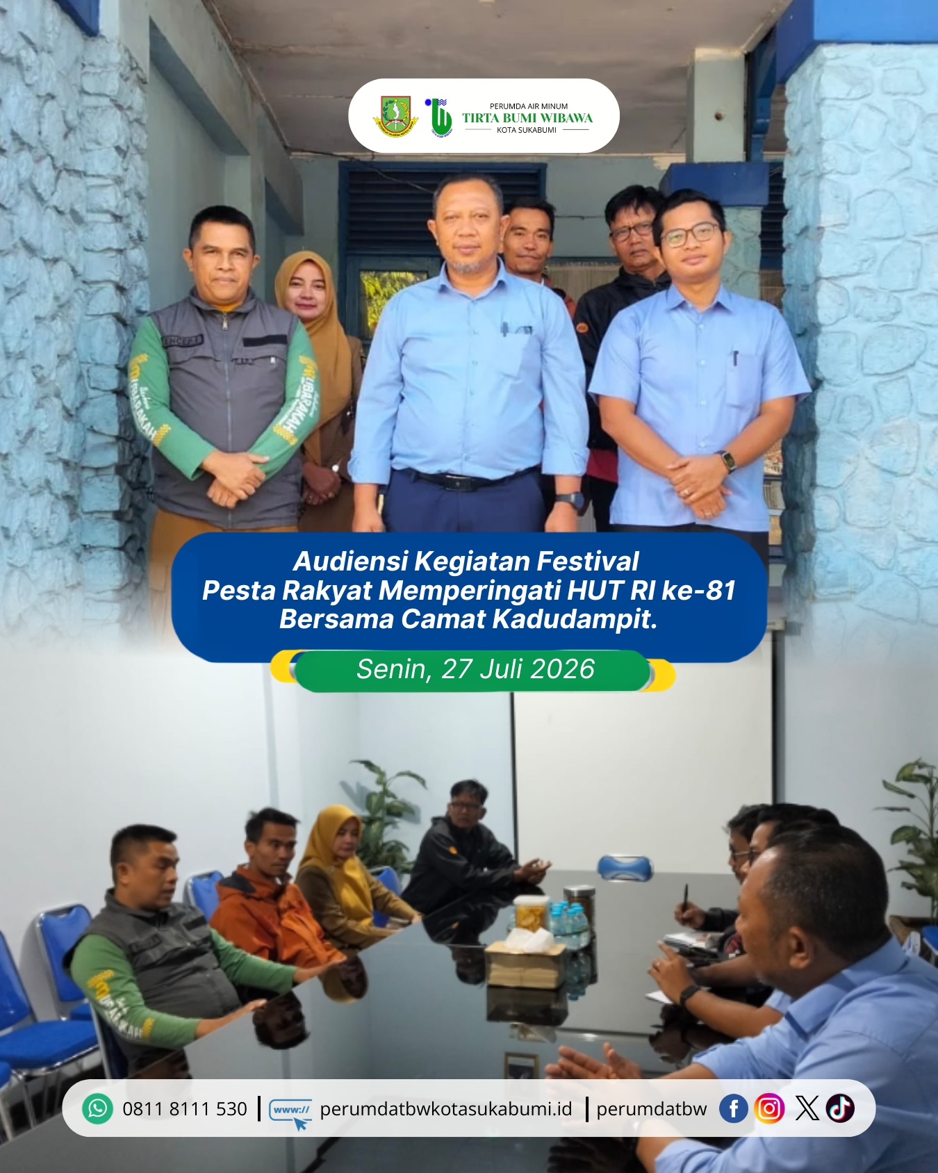 Audiensi Persiapan Festival Pesta Rakyat Kampung Budaya Lembur Tengah 