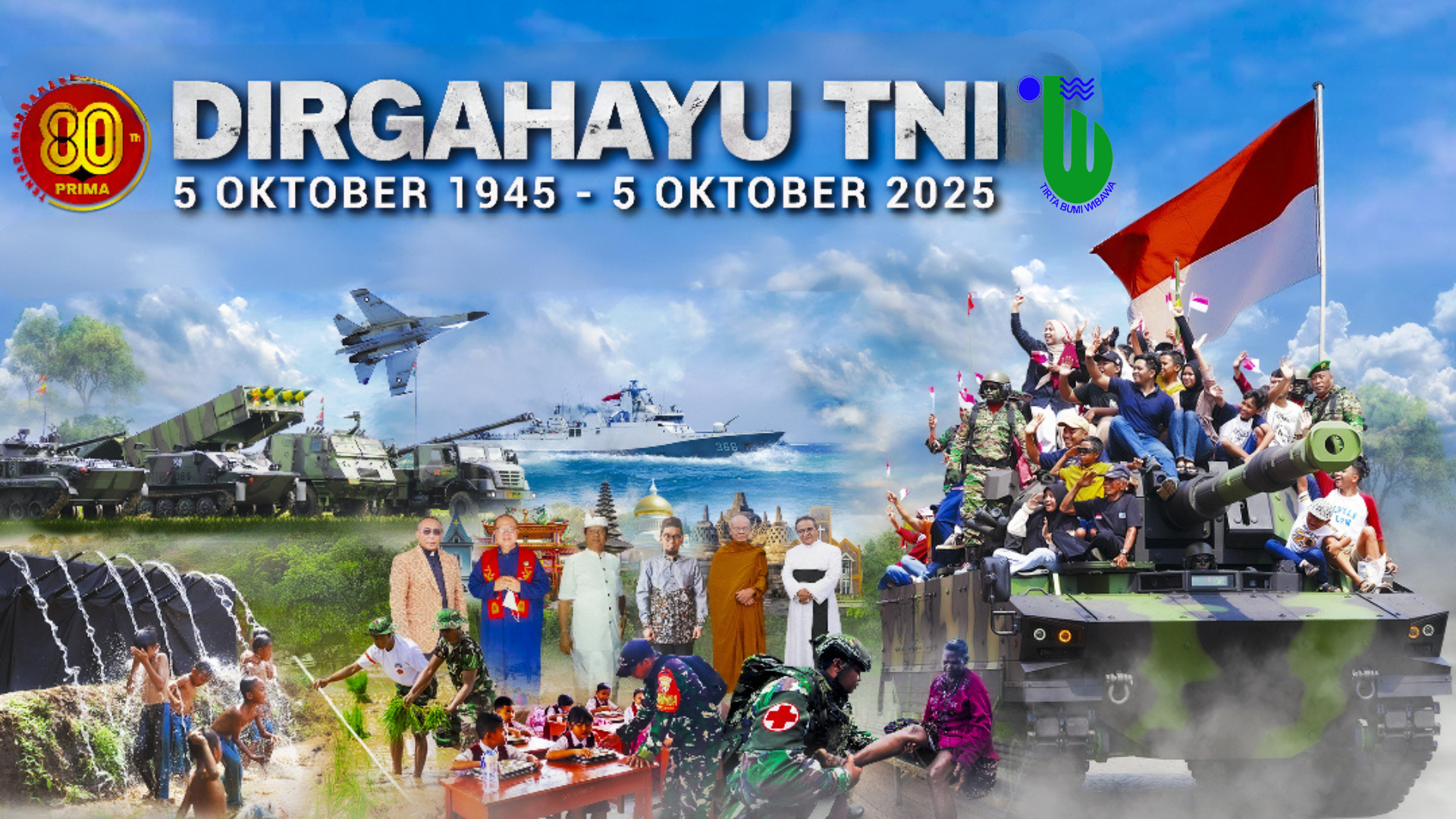 Selamat HUT TNI Ke-80