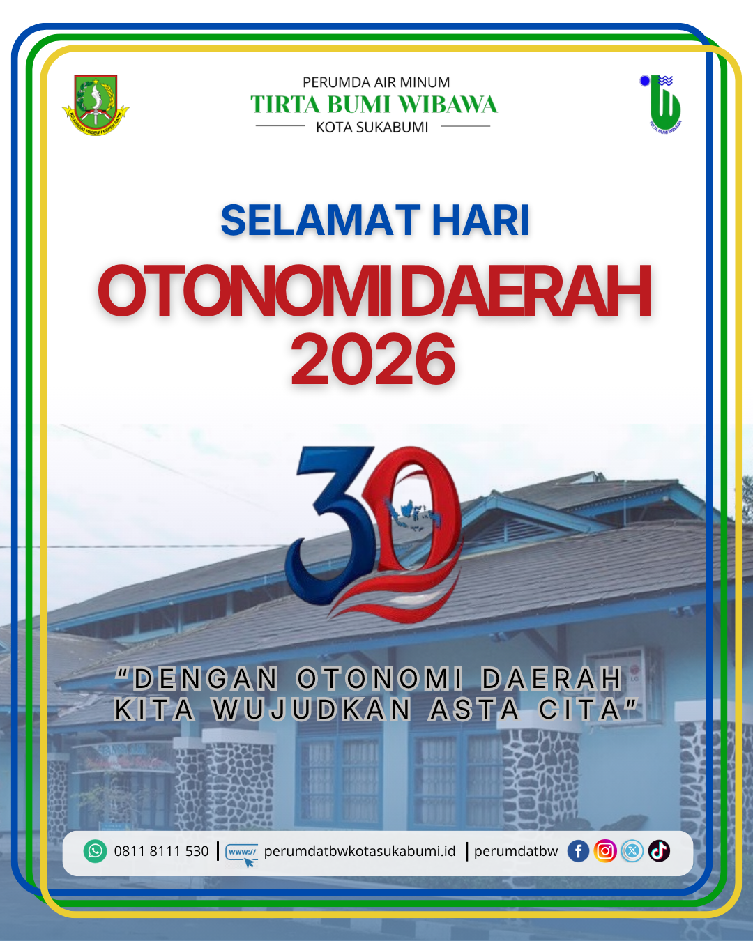 Selamat Hari Otonomi Daerah 2026 