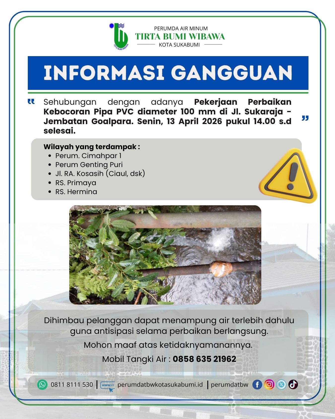 Info Gangguan (13-04-2026)